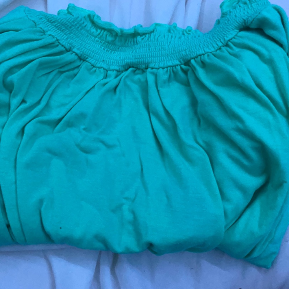 cute teal shirt